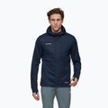 Geacă softshell pentru bărbați Mammut Ultimate VIII Softshell Hooded marine