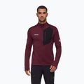 Bluză pentru bărbați Mammut Taiss Light ML vin/black