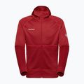 Bluză de trekking pentru bărbați Mammut Crag ML Hooded dark mammut red 6