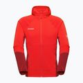 Bluză pentru bărbați Mammut Taiss ML Hooded mammut red/dark mammut