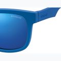Ochelari de soare pentru copii Polaroid PLD 8020/S blue/grey blue multilayer polarized 3