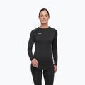 Bluză termică damă Mammut All-Mountain Seamless BL Mid black/white