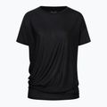 Tricou de yoga pentru femei super.natural Yoga Loose Tee jet black 3