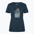 Tricou pentru femei super.natural Preikestolen Cliffs Tee blueberry/feather grey/copper 3