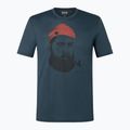 Tricou pentru bărbați super.natural Sailor Tee blueberry/jet black/high risk red 3
