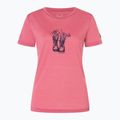 Tricou pentru femei super.natural Flower Boots Tee mauvewood/blueberry 4