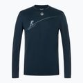 Longsleeve de alergare pentru bărbați super.natural HZSG Haute Route blueberry/various 5