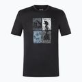 Tricou pentru bărbați super.natural Go Hiking Tee jet black/various 5