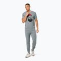 Tricou pentru bărbați super.natural Sailor Tee cashmere grey mel/jet black /high risk red 2