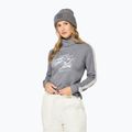 Pulover pentru femei Super.Natural Freeride Roll Neck cashmere grey melange / f. white / f. white