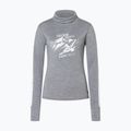 Pulover pentru femei Super.Natural Freeride Roll Neck cashmere grey melange / f. white / f. white 4