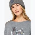 Longsleeve pentru femei super.natural Apres Ski cashmere grey melange/various 4