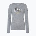 Longsleeve pentru femei super.natural Apres Ski cashmere grey melange/various 5