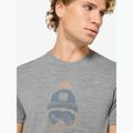 Tricou pentru bărbați super.natural Gogeanie cashmere grey melange/various 3