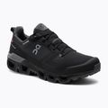 Cizme de trekking pentru bărbați On Cloudwander Waterproof negru/eclipsă 7398606
