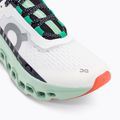 Pantofi de alergare pentru femei On Cloudmonster alb 6198241 9