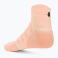 Șosete de alergat pentru femei On Running Performance Mid rose/flamingo 2
