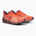 Încălțăminte de alergat pentru femei On Cloudsurfer Trail flame/dustrose 8