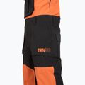 Pantaloni de snowboard pentru bărbați ThirtyTwo Basement Bib black/orange 3
