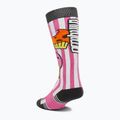 Șosete de snowboard pentru femei ThirtyTwo Double pink/white 2