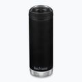Cană termică Klean Kanteen TKWide Cafe Cap 473 ml black
