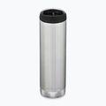 Cană termică Klean Kanteen TKWide VI Cafe Cap 592 ml brushed stainless