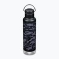 Sticlă de călătorie Klean Kanteen Classic VI negru camuflaj negru 2