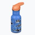 Sticlă turistică pentru copii Klean Kanteen Flip Seal Sport Cap Straw 355 ml sharks in shades 2