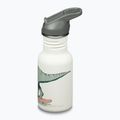 Sticlă turistică pentru copii Klean Kanteen Flip Seal Sport Cap Straw 355 ml dino skate 2