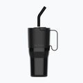 Cană termică KLEAN KANTEEN Rise Tumbler Flip Straw 1064 ml black