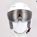Cască de schi Alpina Jump 2.0 VM white/gray matt 16