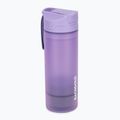 Sticlă turistică cu filtru Bachgold Selfpress Waterfilter 500 ml violet