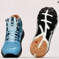 Încălțăminte de trekking pentru femei Salomon Predict Hike Mid GTX albastră L41460700 17