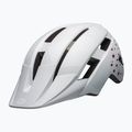 Cască de ciclism pentru copii Bell Sidetrack II Integrated MIPS white stars