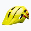 Cască de ciclism pentru copii Bell Sidetrack II Jr gloss hi-viz/red