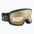 Ochelari de schi pentru femei Giro Moxie black core light/amber gold/yellow 2