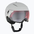 Cască de schi Giro Orbit Spherical matte light grey/vivid ember