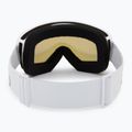 Ochelari de schi pentru copii Giro Stomp white wordmark/ amber pink 3