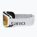 Ochelari de schi pentru copii Giro Stomp white wordmark/ amber pink 4