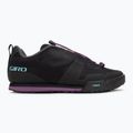 Încălțăminte de ciclism pe platformă pentru femei Giro Tracker Fastlace black/throwback purple 2