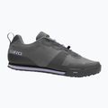 Încălțăminte de ciclism cu platformă pentru femei Giro Tracker Fastlace dark shadow/lavender grey 2
