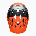 Cască de ciclism Bell Full Face Super 3R MIPS matte orange/black 6