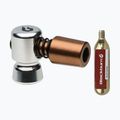 Pompă de bicicletă Blackburn Wayside CO2 + 1 nabój 16g silver 2