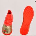 Ghete de fotbal pentru copii PUMA Future Z 3.4 Neymar Jr. TT portocaliu și auriu 107108 01 11