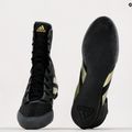 Încălțăminte de box adidas Box Hog 4 negru-galbenă GZ6116 12