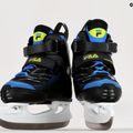 Patine pentru copii FILA X-One blue/lime 10