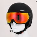Cască de schi UVEX Wanted Visor negru 56/6/262/1005 9