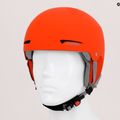 Căști de schi pentru copii Alpina Zupo pumpkin/orange matt 10