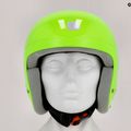 Căști de schi pentru copii POC POCito Skull fluorescent yellow/green 11