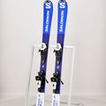 Schiuri de coborâre pentru copii Salomon S Race Jr. + C5 albastru L47042100 16